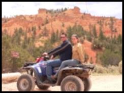 Guesst at Casto Canyon ATV Trail near Bryce Canyon