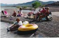 Piute County Lake beach