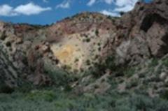 Geologic area near Big Rock Candy Mountain