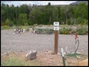 RV space #1 near Bullion Creekside Retreat on the Paiute Trail