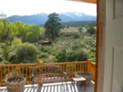 Front door Rental Cabin