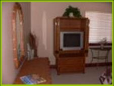Master Bedroom with it own satellite TV.