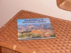 Cabin has good reading material