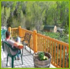 Guest on west deck
