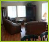 Living Room of Bullion Creekside Vacation Cabin near Marysvale Utah