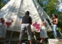 Painting Teepee
