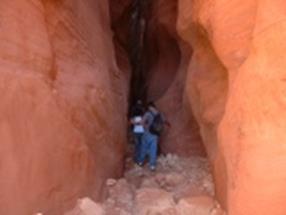 Slot canyon